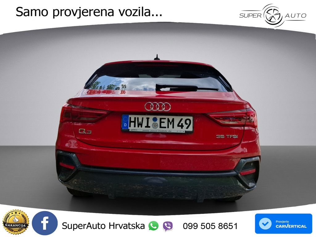 Audi Q3 II Sportback 35 TFSI (150 KS) S tronic