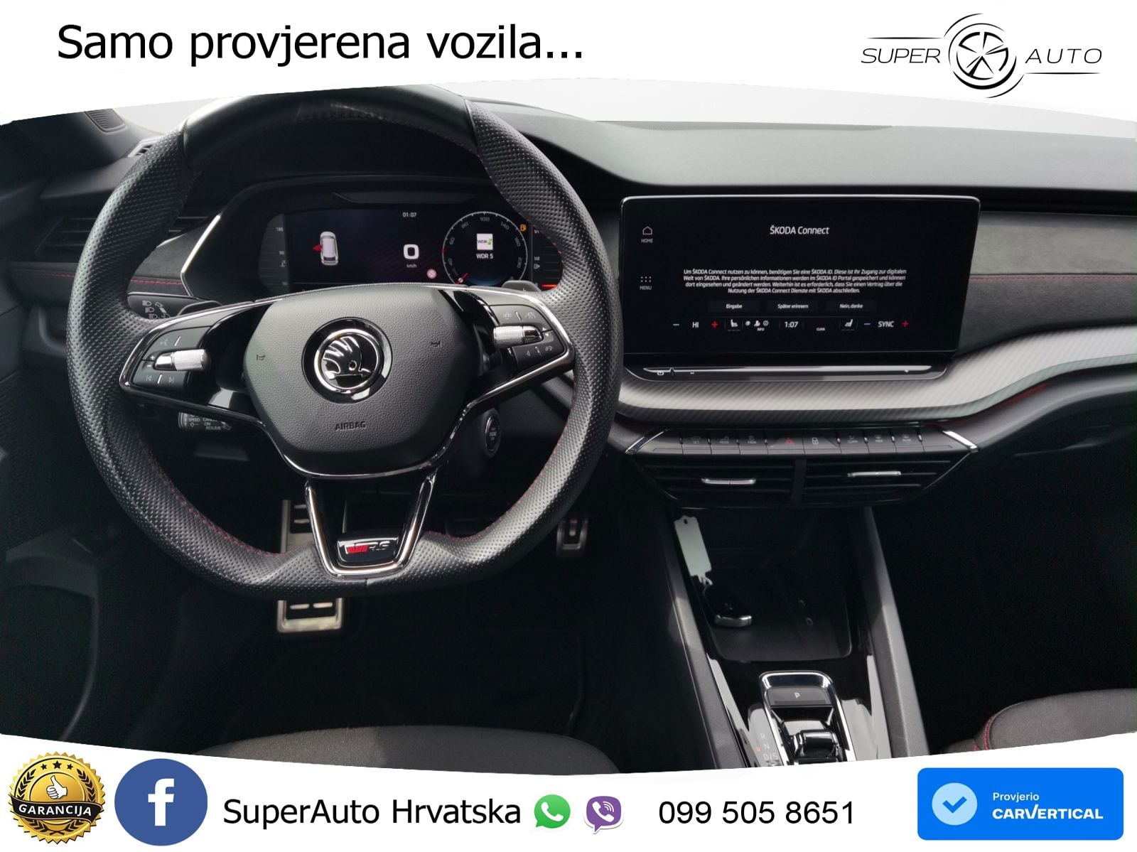Škoda Octavia Combi RS 2.0 TDI (200 KS) DSG MATRIX+GR SJED+KAM