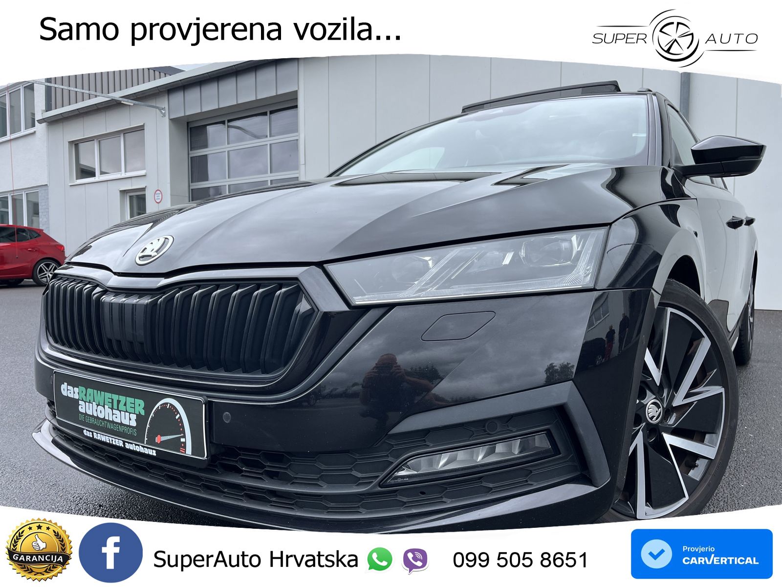 Škoda Octavia Combi 2.0 TDI (150 KS) DSG SportLine