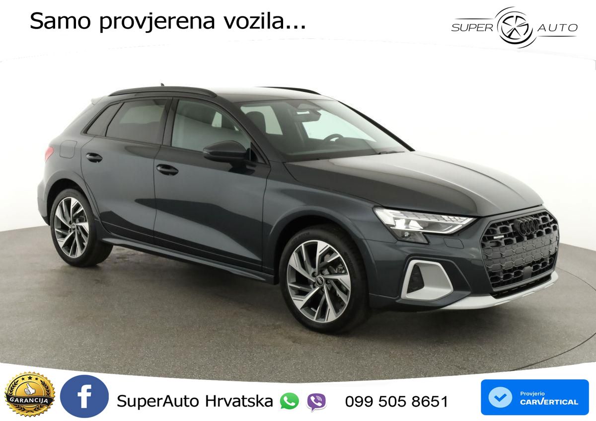 Audi A3 allstreet 40 TFSI (204 KS) quattro S tronic LED+GR SJED+ACC