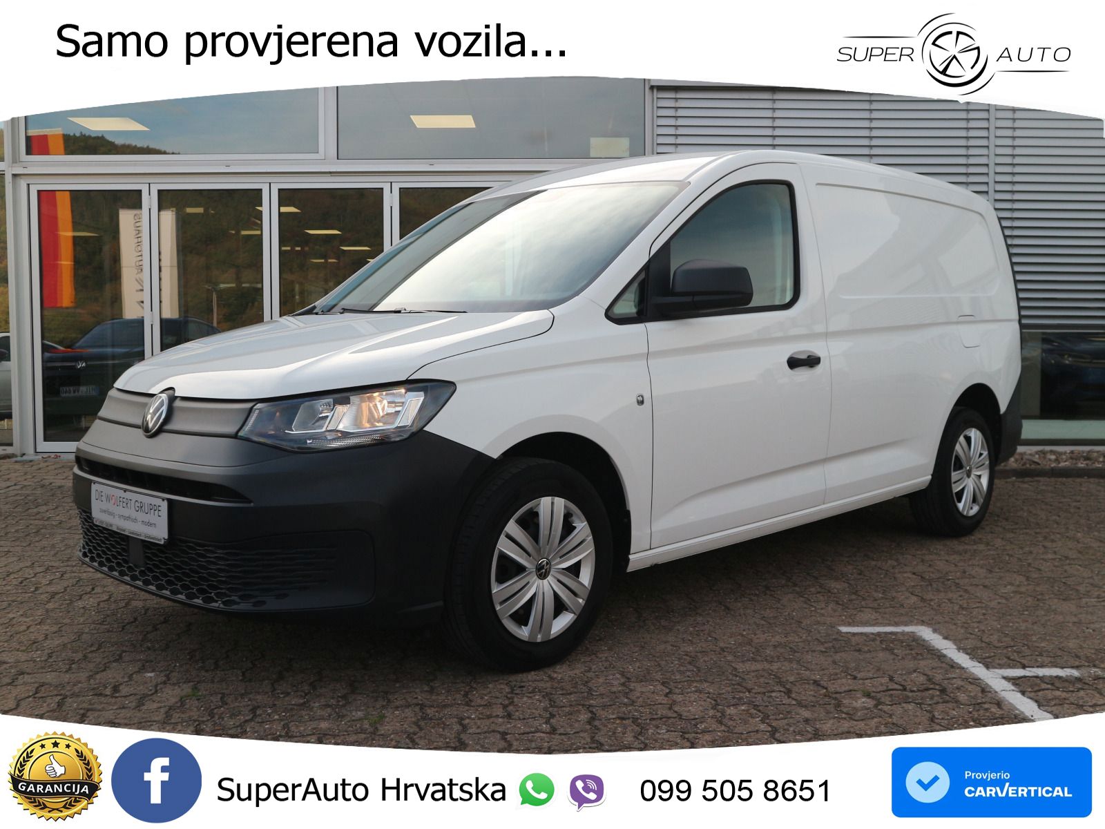 Volkswagen Caddy Cargo Maxi 2.0 TDI PDC DAB+ 122 KS
