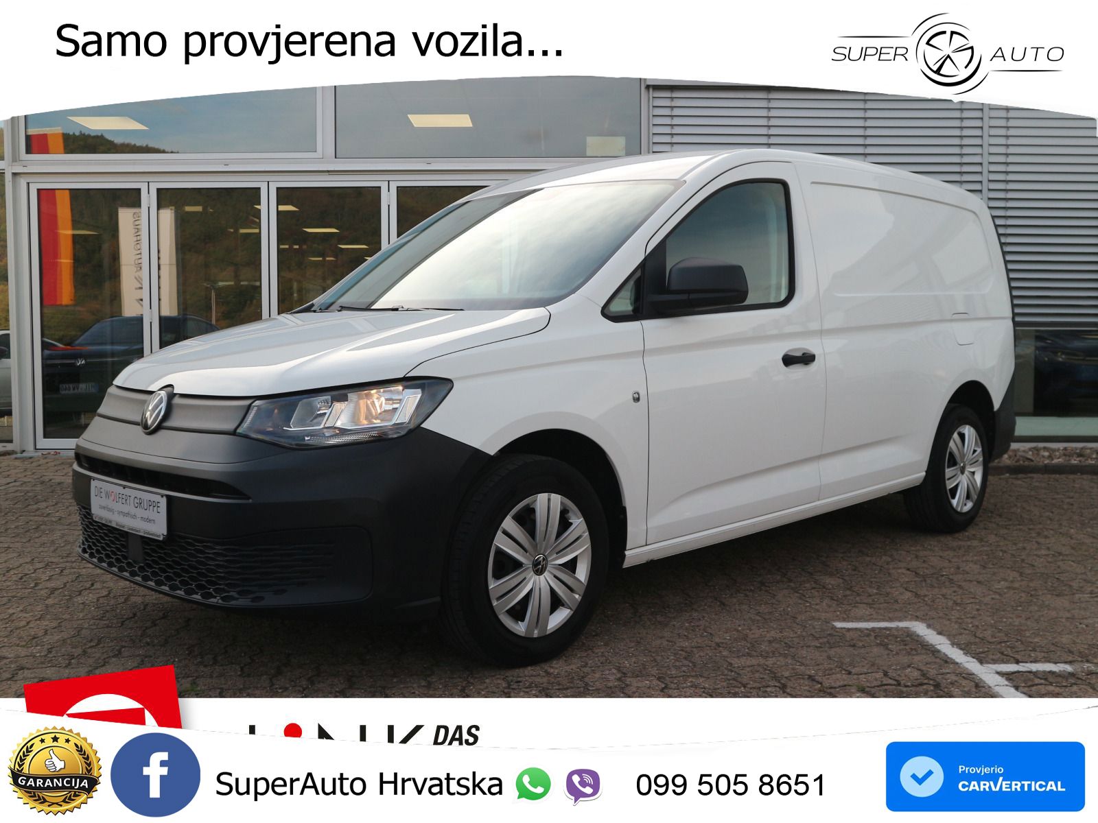 Volkswagen Caddy Cargo Maxi 2.0 TDI PDC DAB+ 122 KS