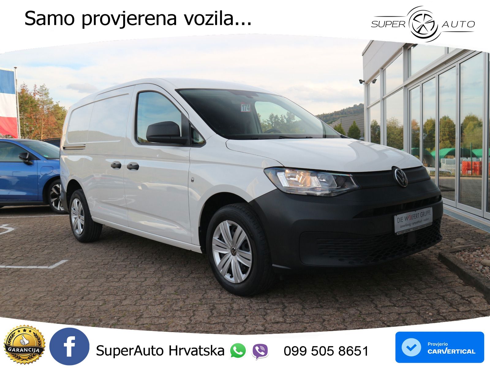 Volkswagen Caddy Cargo Maxi 2.0 TDI PDC DAB+ 122 KS