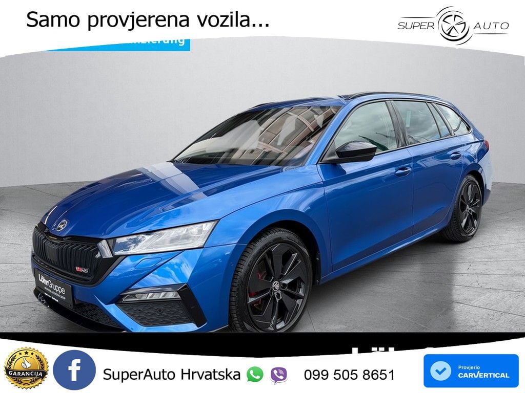 Škoda Octavia Combi RS 2.0 TDI (200 KS) DSG MATRIX+GR SJED+KAM