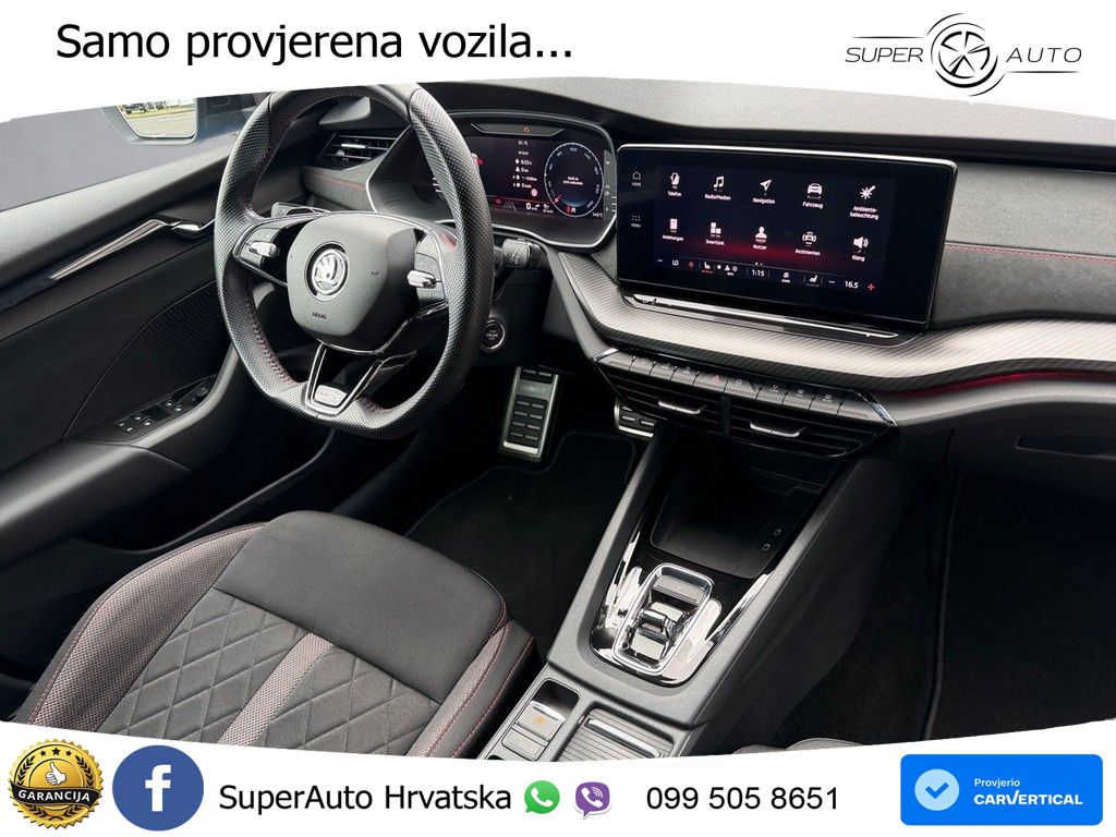Škoda Octavia Combi RS 2.0 TDI (200 KS) DSG MATRIX+GR SJED+KAM