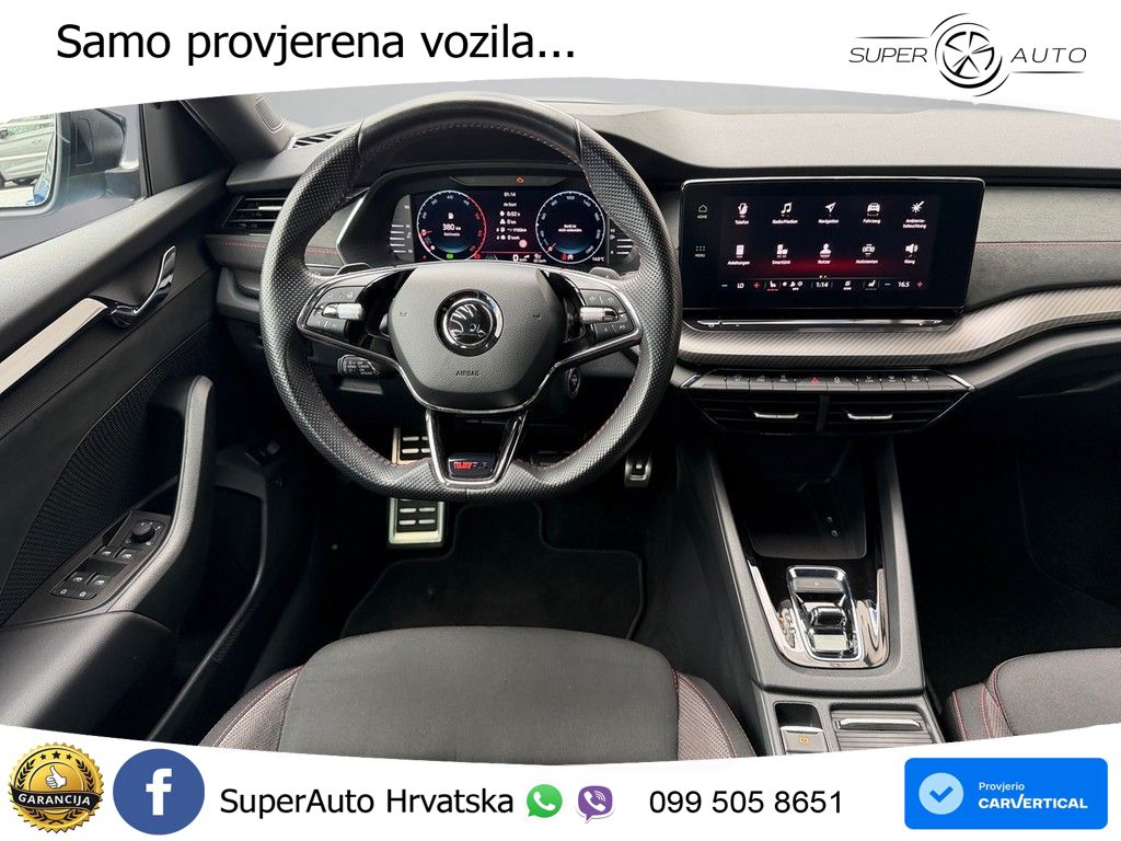 Škoda Octavia Combi RS 2.0 TDI (200 KS) DSG MATRIX+GR SJED+KAM
