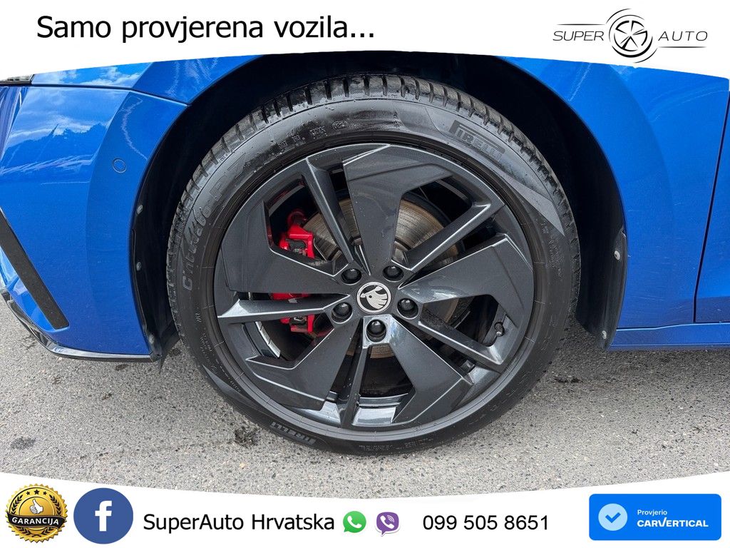 Škoda Octavia Combi RS 2.0 TDI (200 KS) DSG MATRIX+GR SJED+KAM