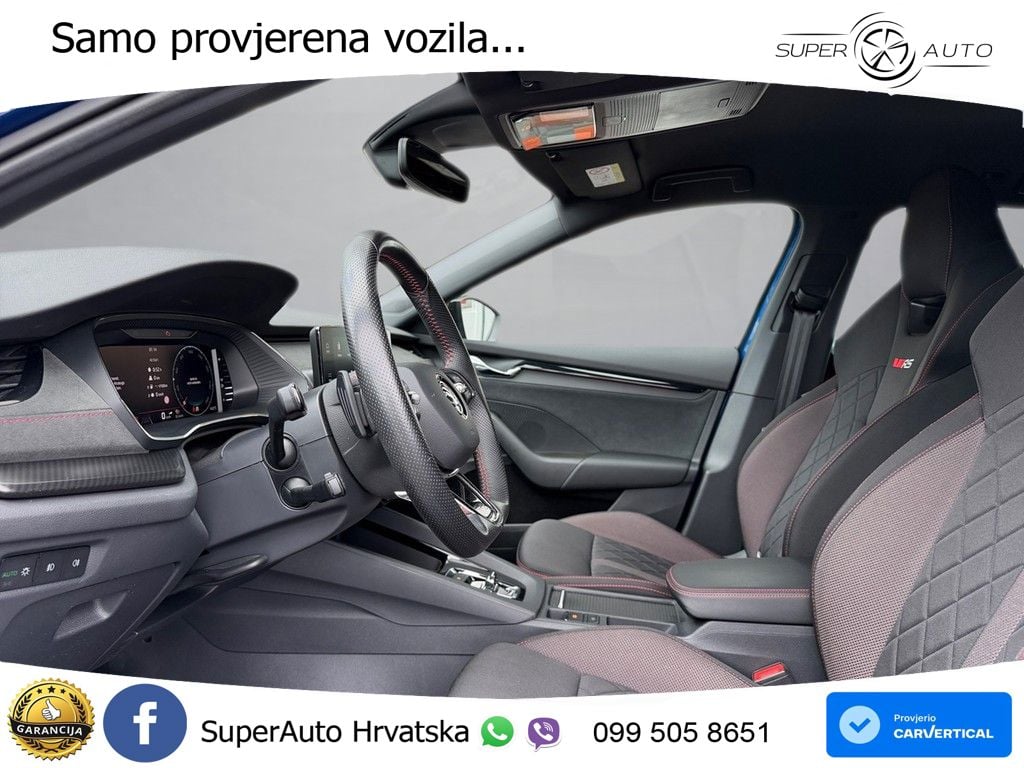 Škoda Octavia Combi RS 2.0 TDI (200 KS) DSG MATRIX+GR SJED+KAM