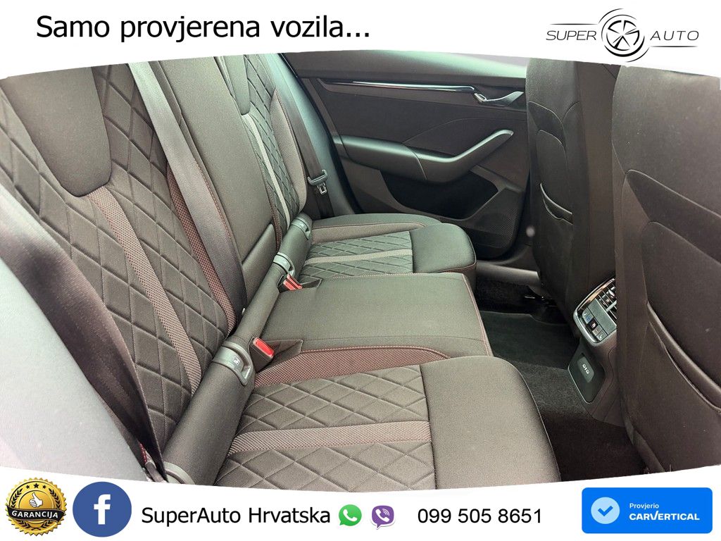 Škoda Octavia Combi RS 2.0 TDI (200 KS) DSG MATRIX+GR SJED+KAM