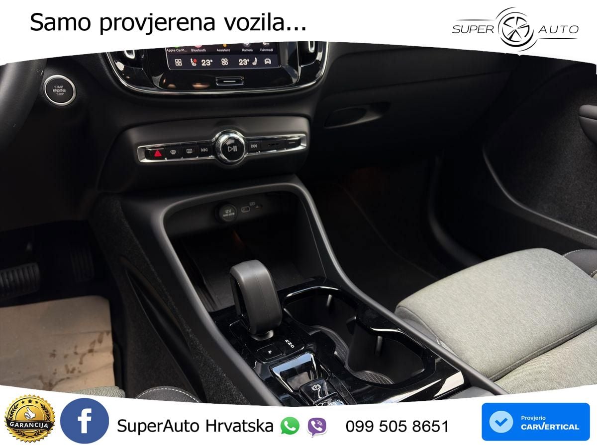 Volvo XC40 2.0 B3 163 KS Automatic ACC+GR SJED+360+PANO