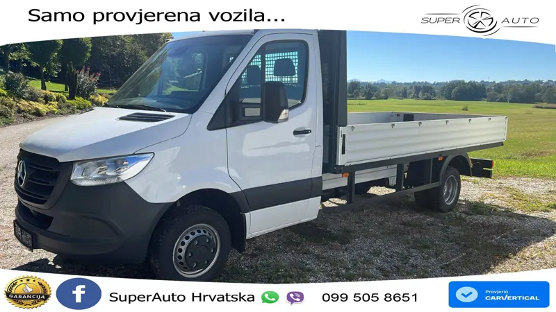 Mercedes-Benz Sprinter III Pritsche 515 AHK 15000 km 3,5 t 150 KS
