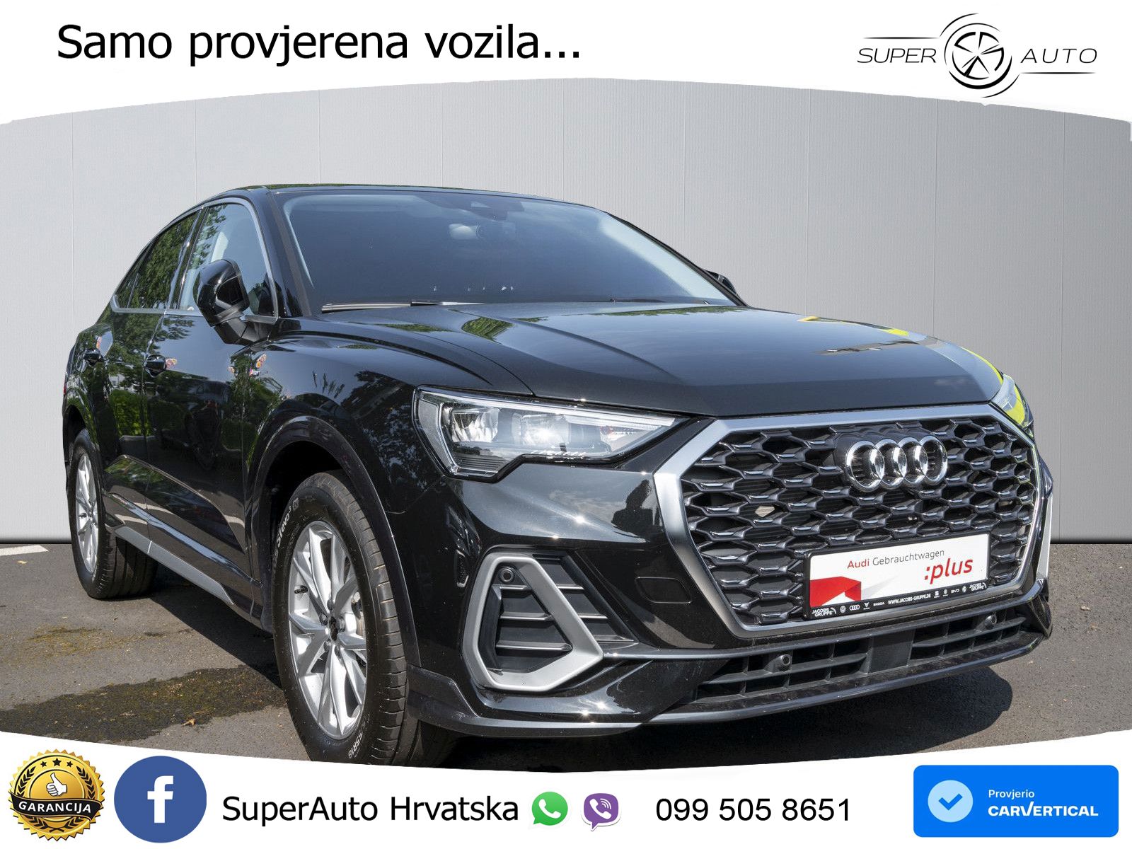 Audi Q3 II Sportback 35 TFSI (150 KS) S tronic S line LED+GR SJED+ACC