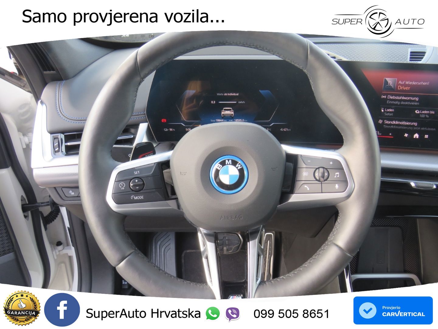 BMW iX1 68 kWh (313 KS) xDrive30 M Sport LED+GR SJED+ACC
