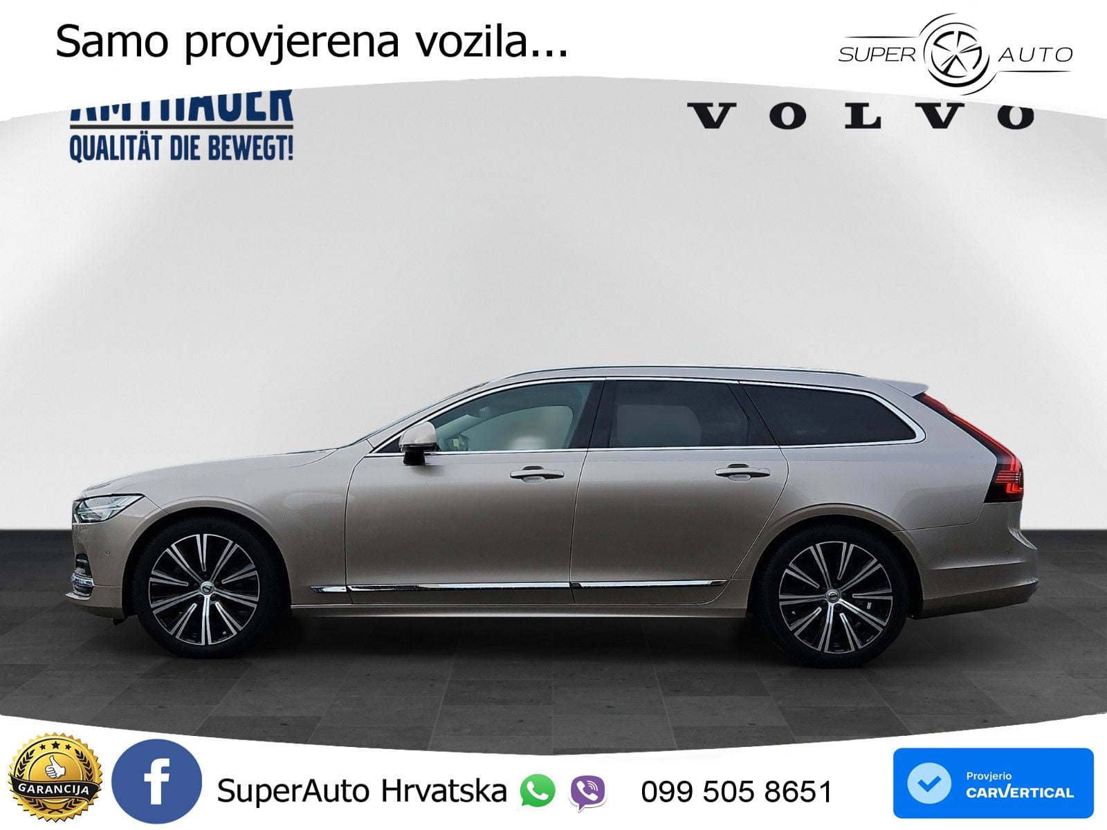 Volvo V90 2.0 B4 Diesel AWD Geartronic LED+GR SJED+ACC