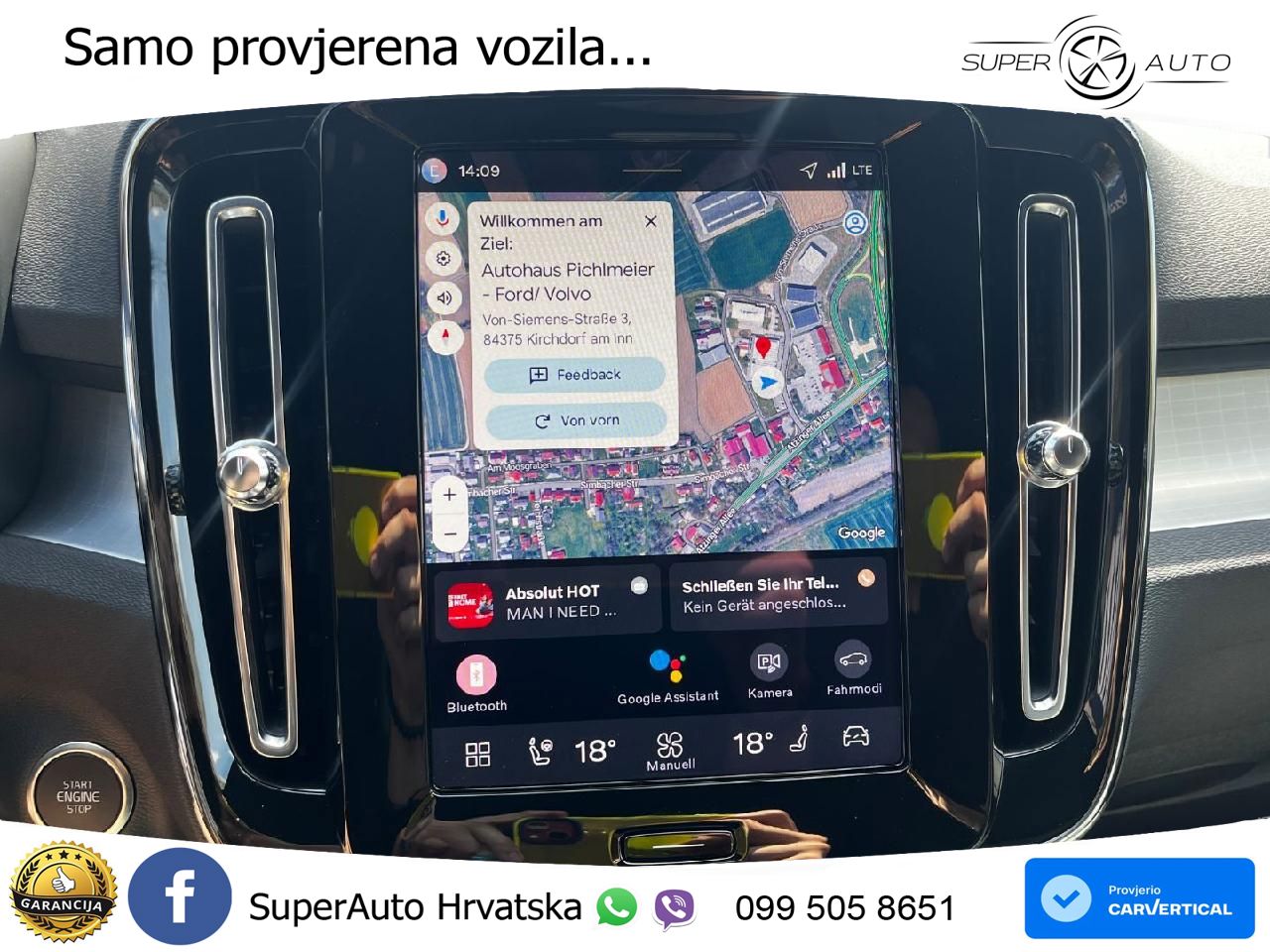 Volvo XC40 2.0 B3 163 KS Automatic LED+GR SJED+ACC