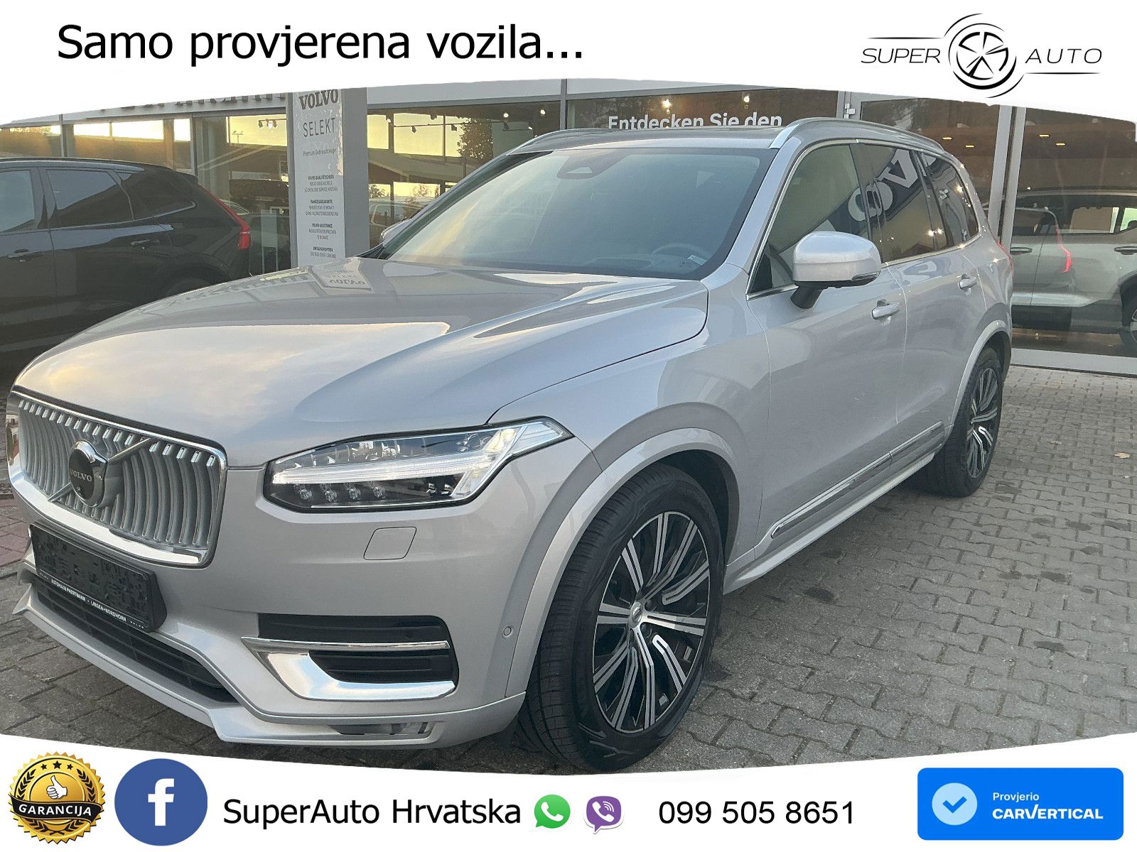 Volvo XC90 2.0 B5 Diesel AWD Automatic Ultimate LED+GR SJED+ACC