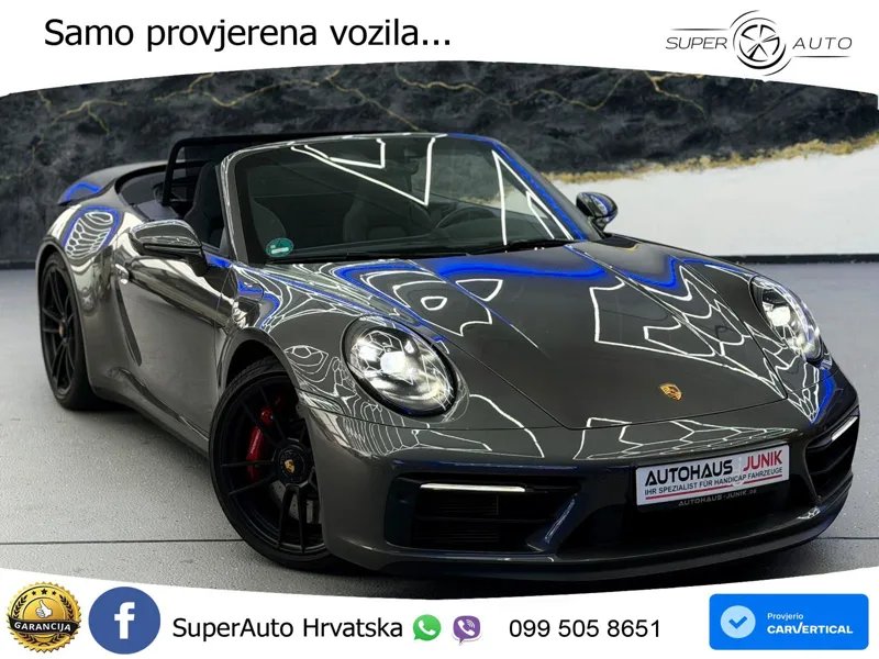 Porsche 911 Carrera GTS Cabriolet 3.0 (480 KS) PDK
