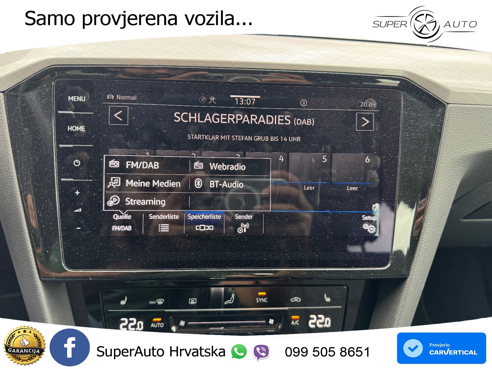 Volkswagen Passat Variant 2.0 TDI (150 KS) DSG LED+GR SJED+ACC