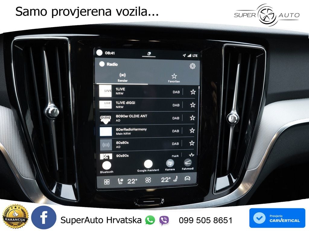 Volvo V60 2.0 T8 AWD Geartronic LED+GR SJED+ACC