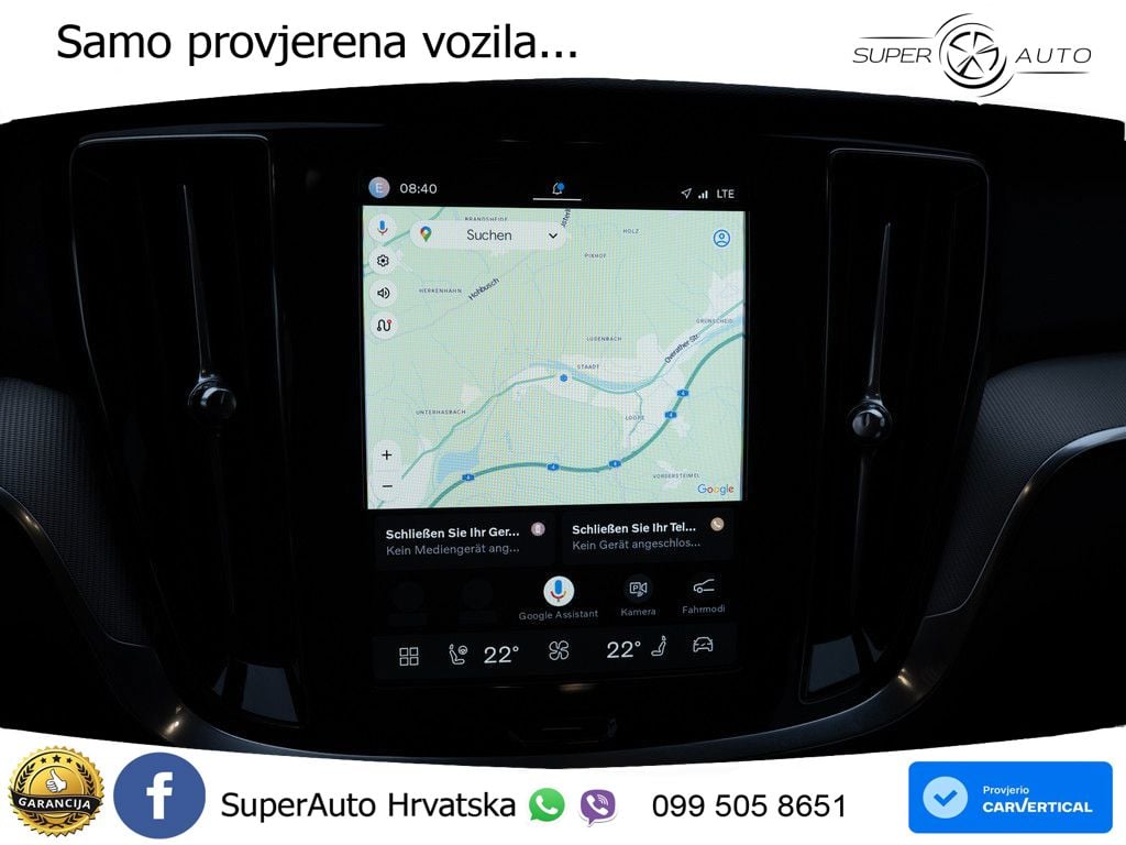 Volvo V60 2.0 T8 AWD Geartronic LED+GR SJED+ACC