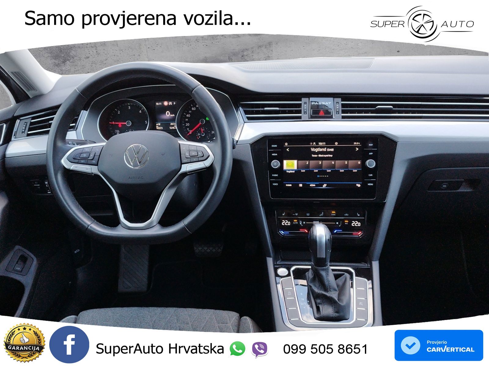 Volkswagen Passat Variant 2.0 TDI (150 KS) DSG Business LED+GR SJED+ACC