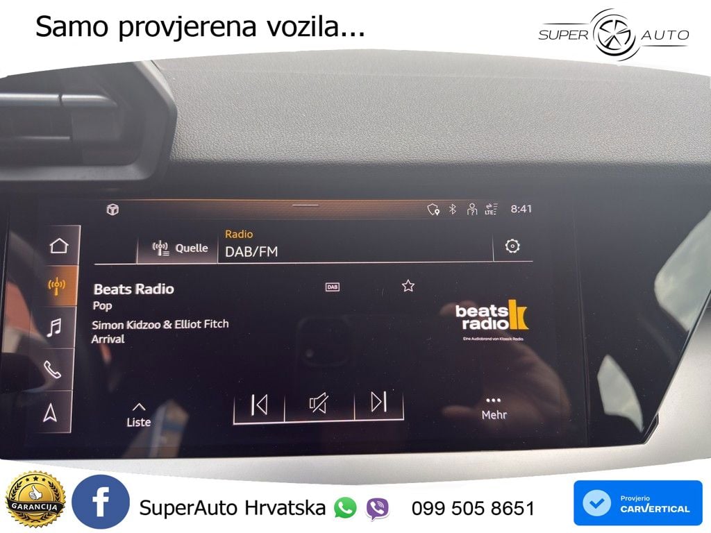 Audi A3 40 TFSIe (204 KS) S tronic S line