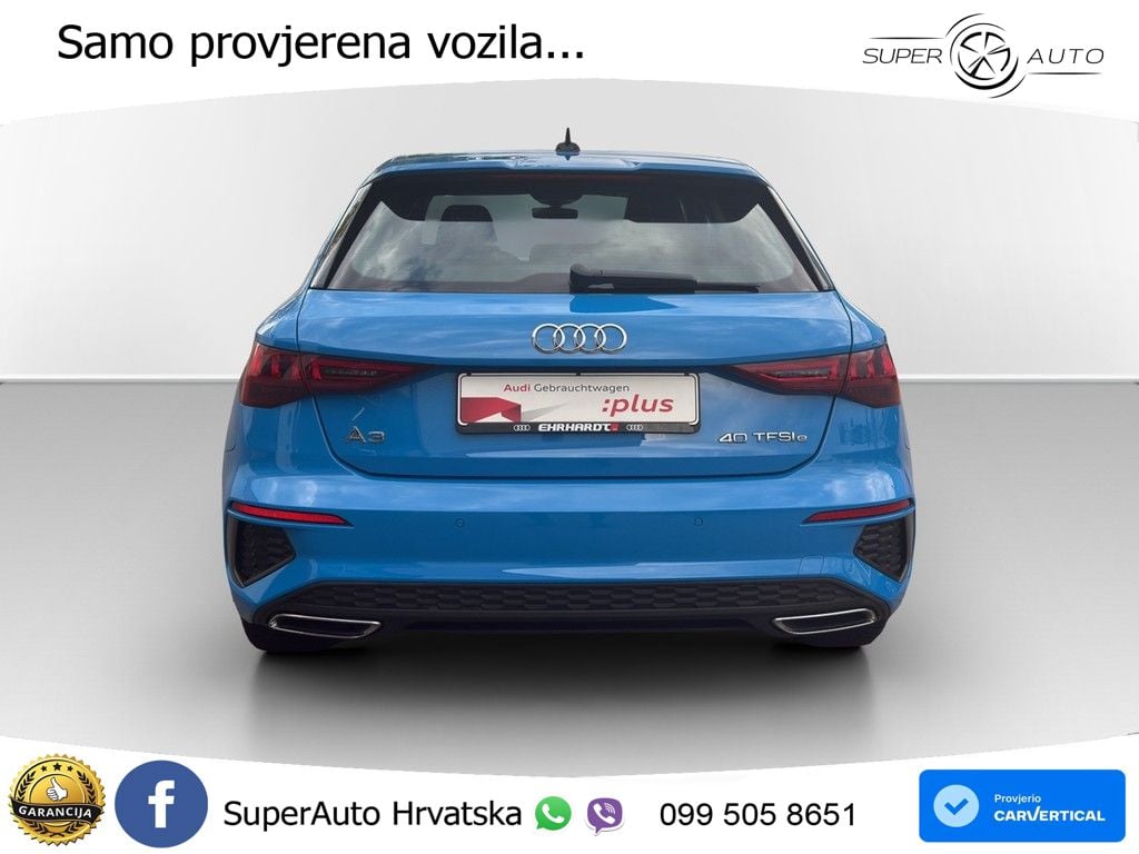 Audi A3 40 TFSIe (204 KS) S tronic S line