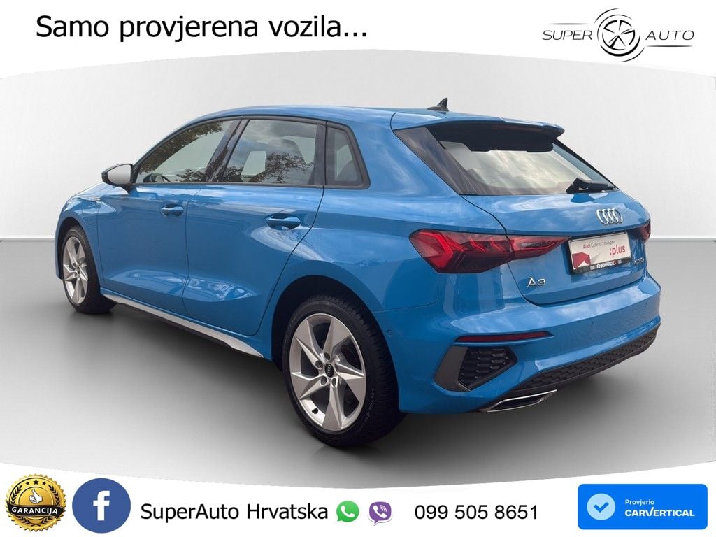 Audi A3 40 TFSIe (204 KS) S tronic S line