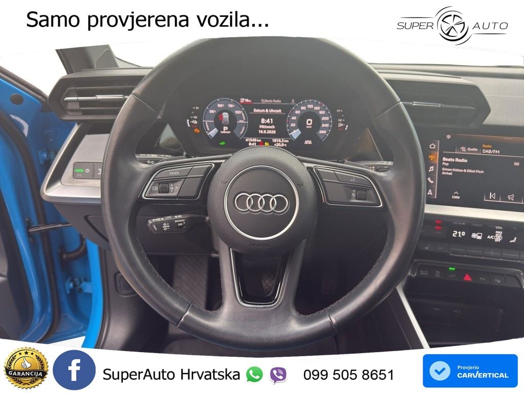 Audi A3 40 TFSIe (204 KS) S tronic S line