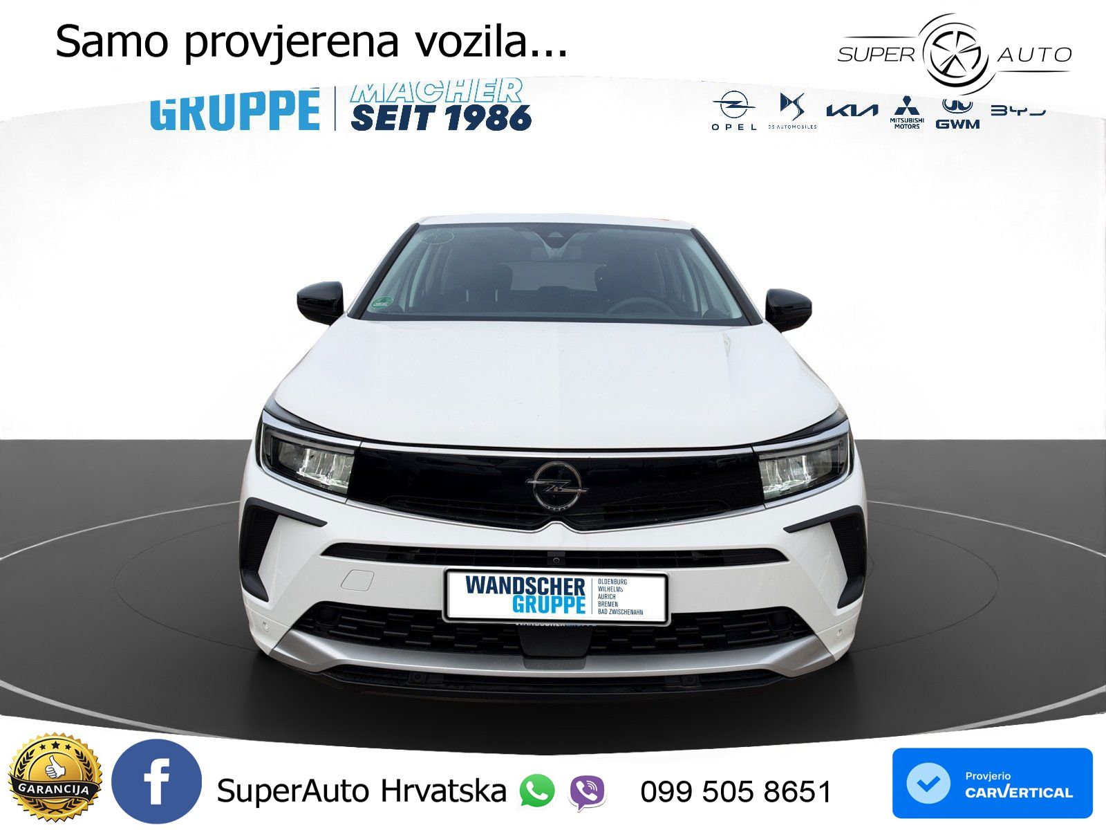 Opel Grandland 1.2i Turbo (130 KS) Automatic LED+ACC