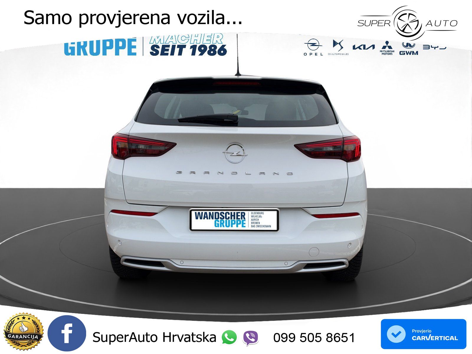 Opel Grandland 1.2i Turbo (130 KS) Automatic LED+ACC