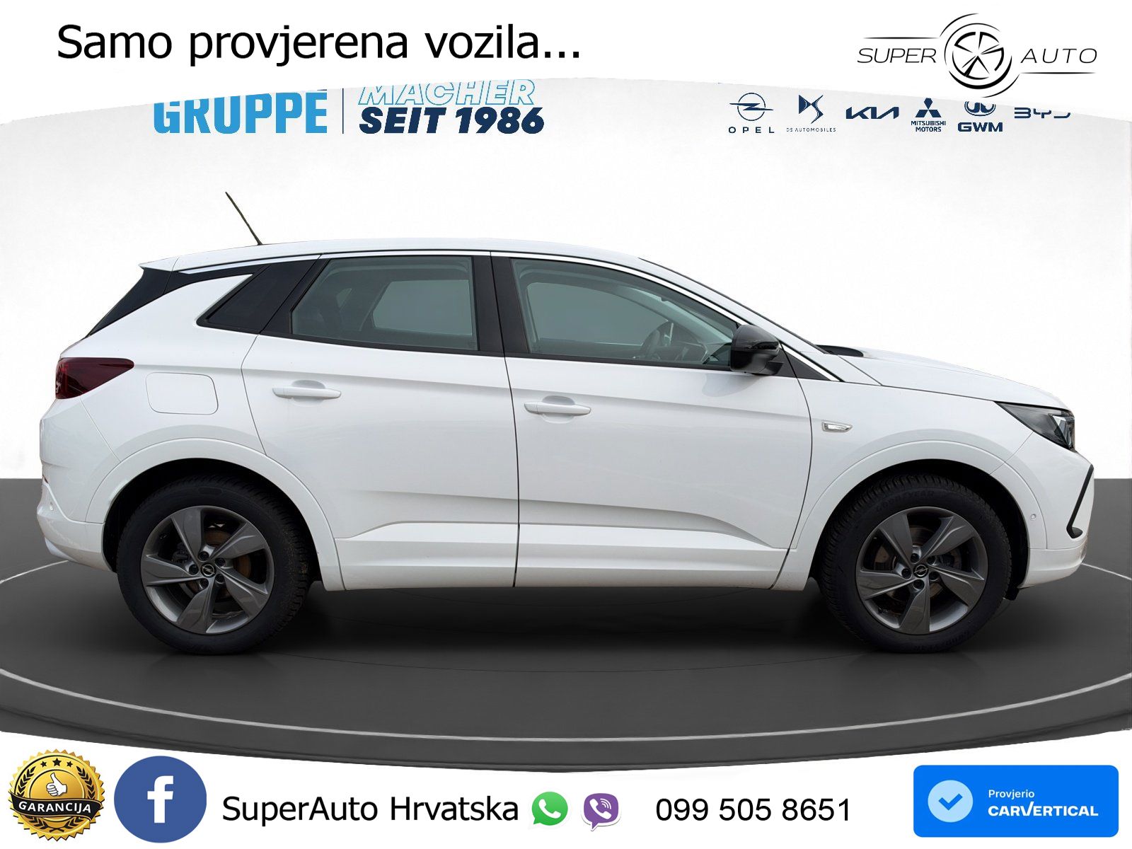Opel Grandland 1.2i Turbo (130 KS) Automatic LED+ACC