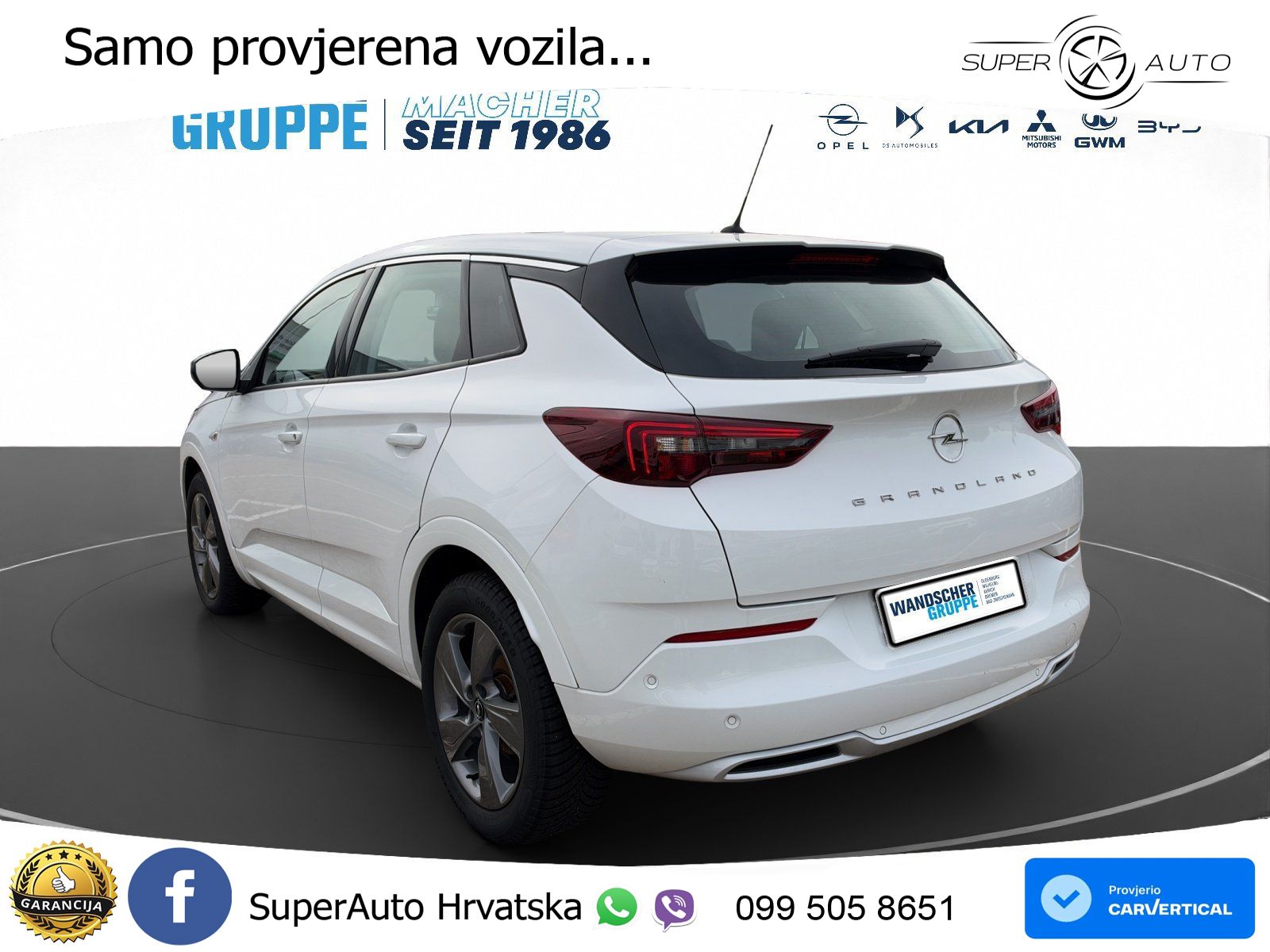 Opel Grandland 1.2i Turbo (130 KS) Automatic LED+ACC