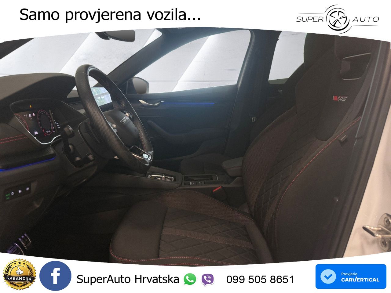 Škoda Octavia Combi RS 2.0 TSI (265 KS) DSG MATRIX+GR SJED+KAM