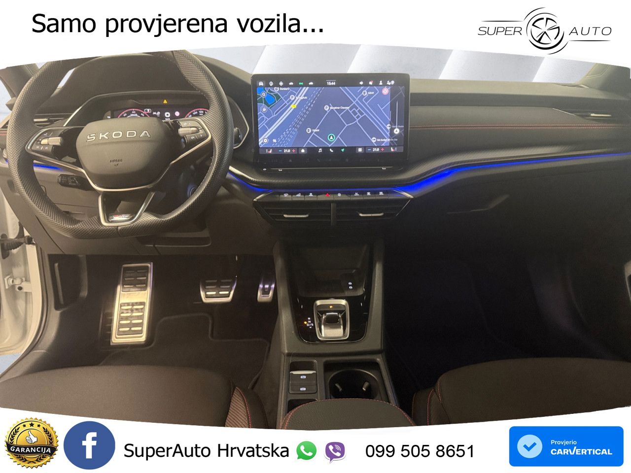 Škoda Octavia Combi RS 2.0 TSI (265 KS) DSG MATRIX+GR SJED+KAM