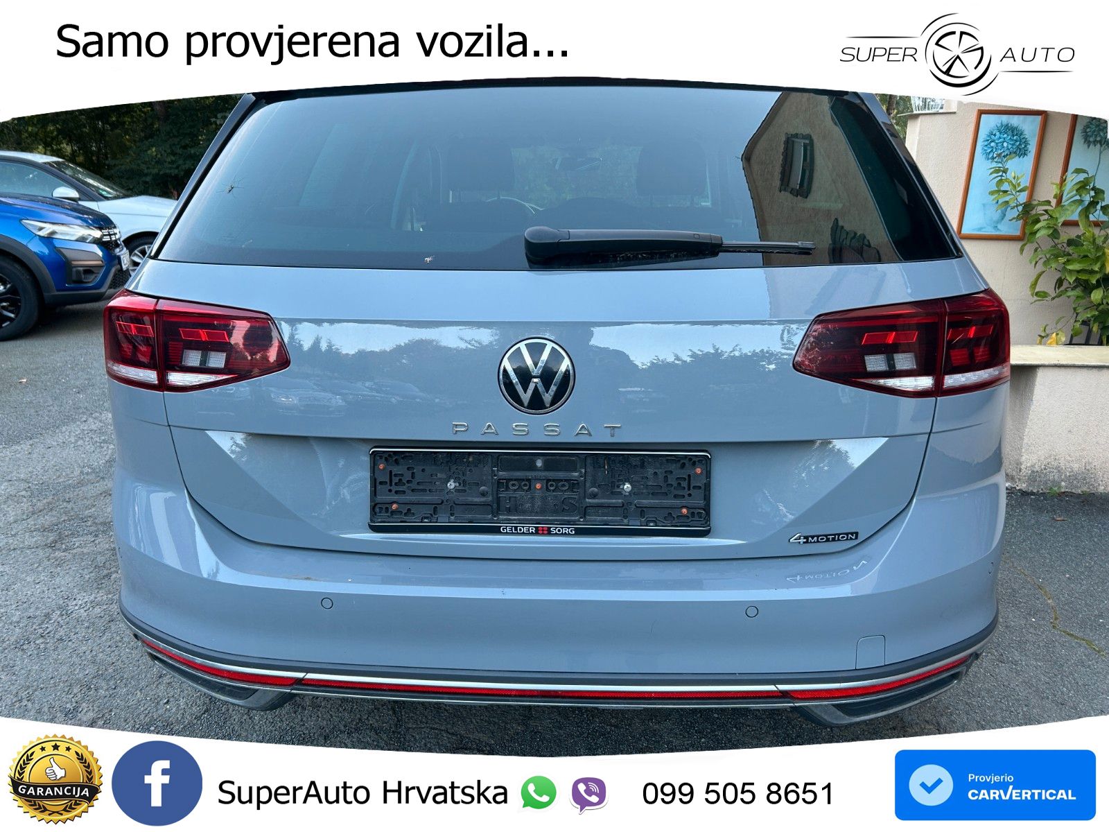 Volkswagen Passat Variant 2.0 TDI (200 KS) 4MOTION DSG LED+GR SJED+ACC