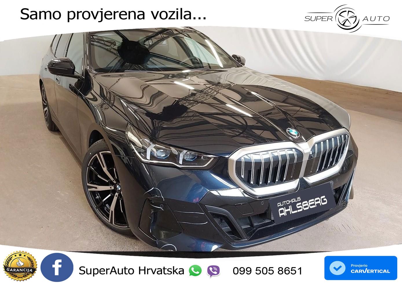 BMW 520d Touring (197 KS) xDrive Steptronic M Sport LED+GR SJED+ACC