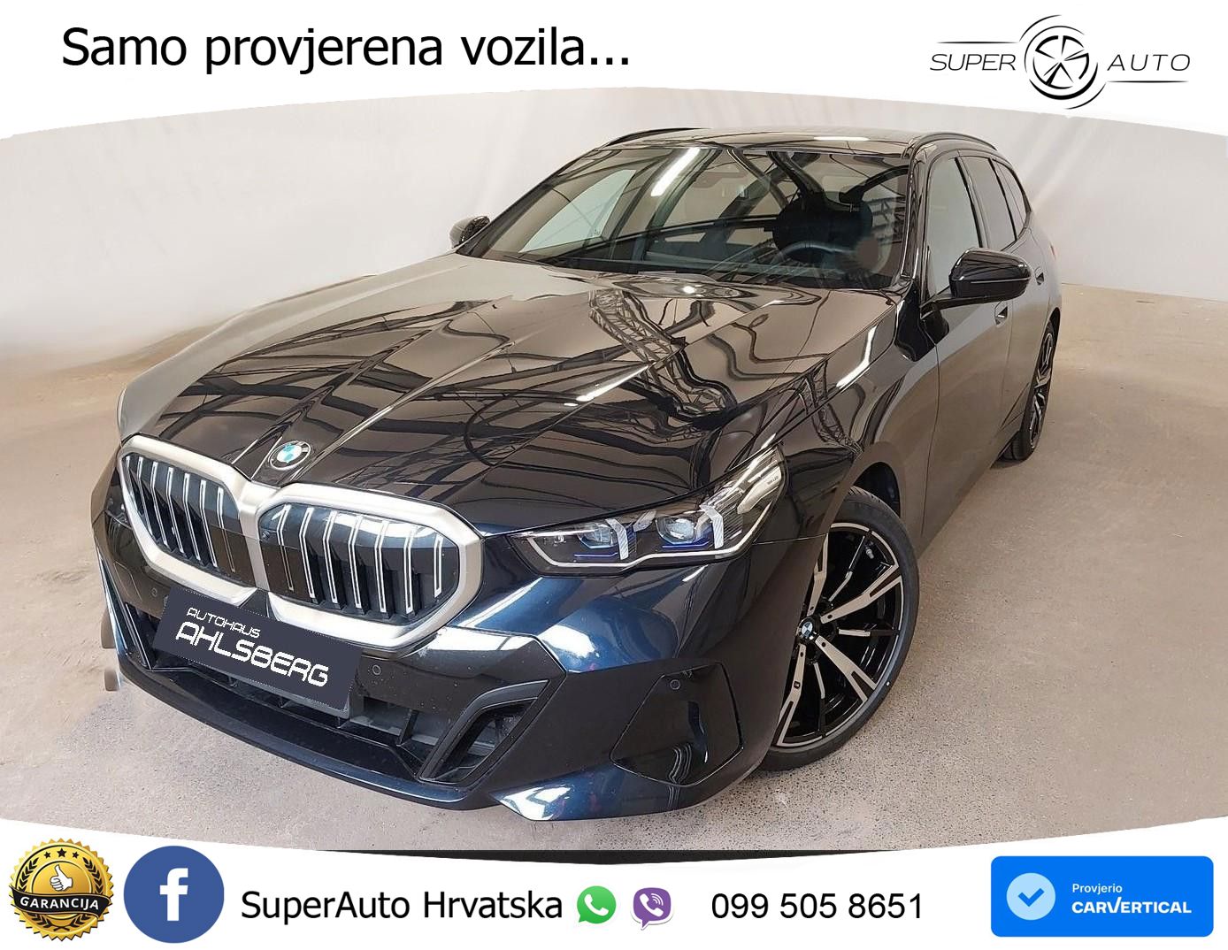 BMW 520d Touring (197 KS) xDrive Steptronic M Sport LED+GR SJED+ACC
