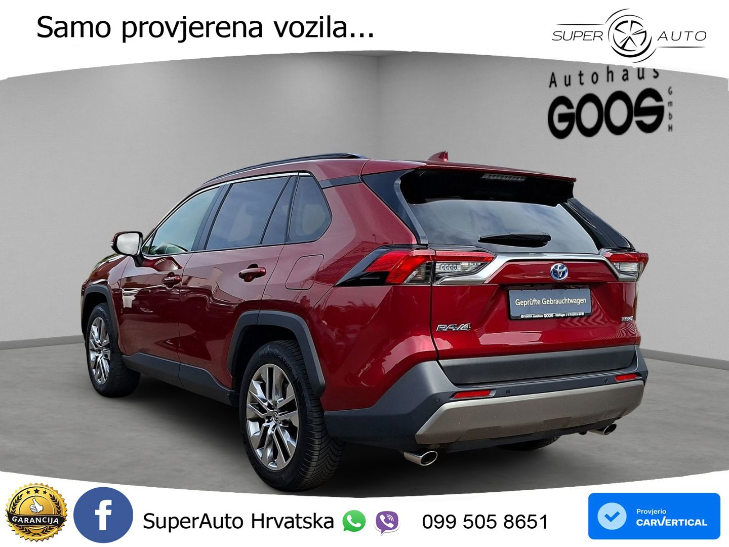 Toyota RAV4 2.5 (222 KS) Hybrid AWD-i eCVT LED+GR SJED+ACC