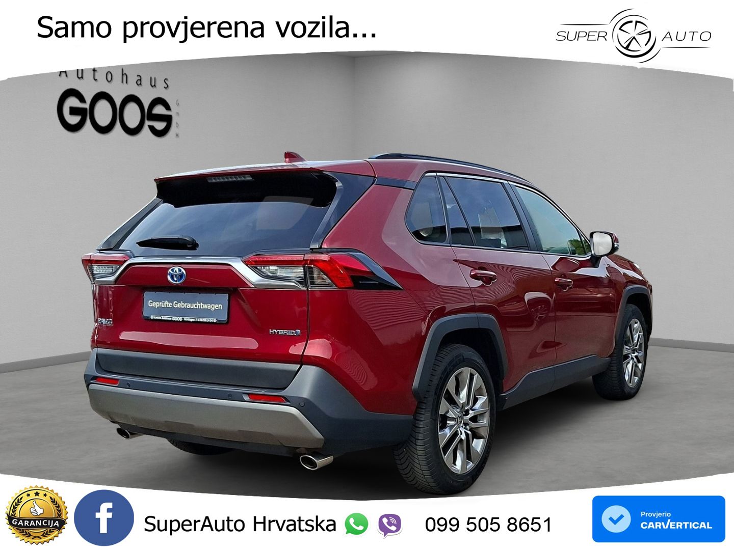 Toyota RAV4 2.5 (222 KS) Hybrid AWD-i eCVT LED+GR SJED+ACC