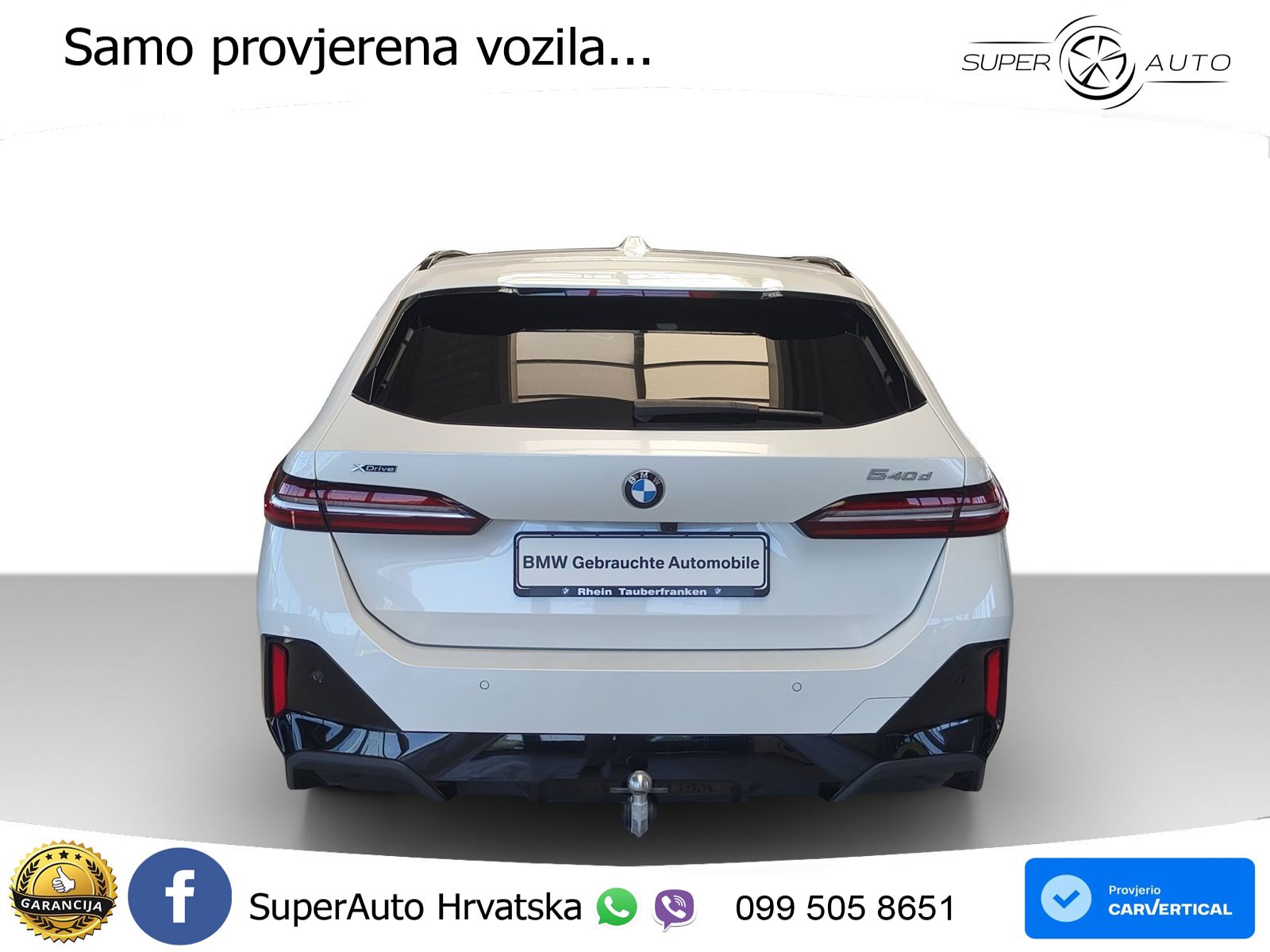 BMW 540d Touring (303 KS) xDrive Steptronic M Sport LED+GR SJED+ACC