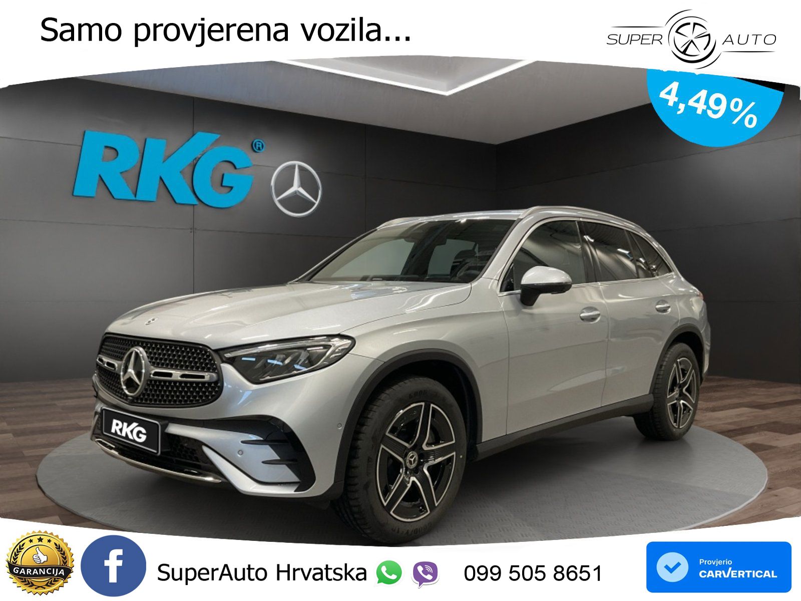 Mercedes GLC 200 (204 KS) 4MATIC 9G-TRONIC AMG LED+GR SJED+ACC