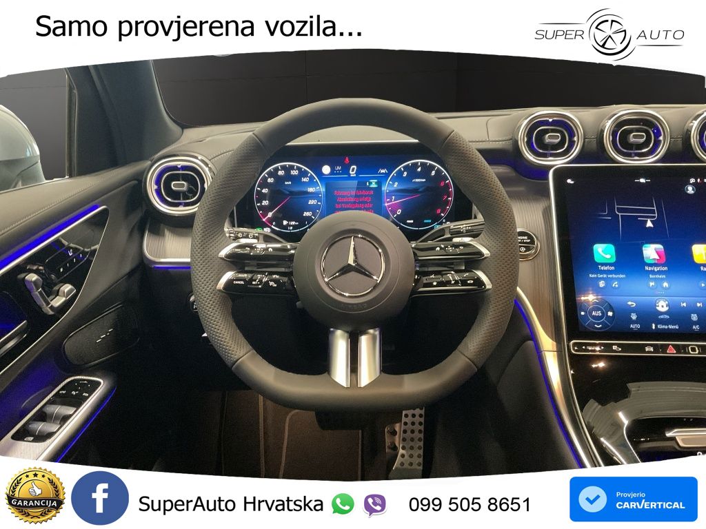 Mercedes GLC 200 (204 KS) 4MATIC 9G-TRONIC AMG LED+GR SJED+ACC