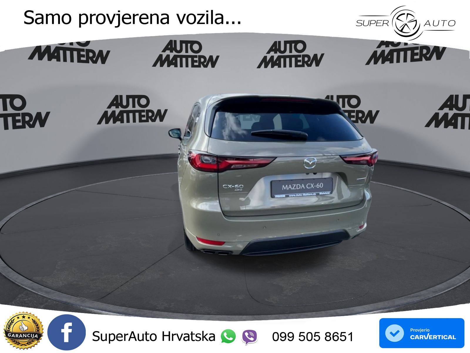 Mazda CX-60 3.3 e-Skyactiv D (254 KS) AWD Automatic LED+GR SJED+ACC