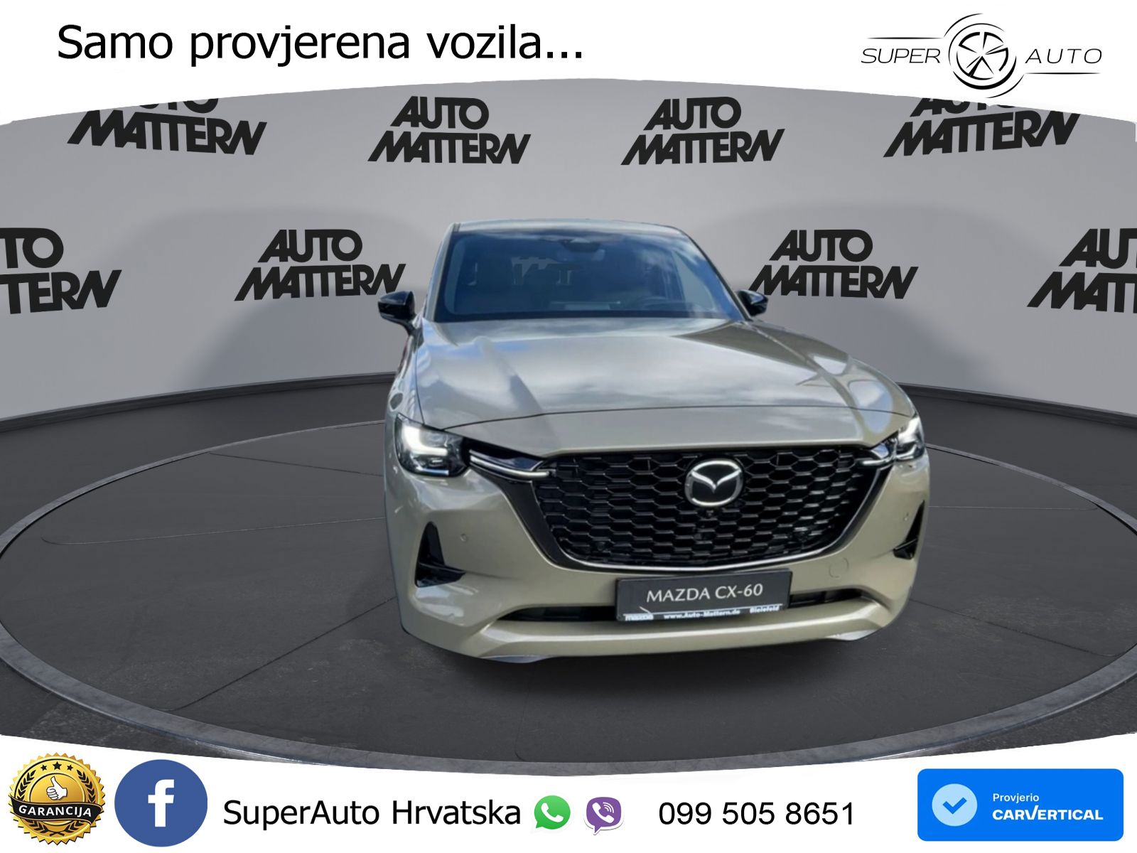 Mazda CX-60 3.3 e-Skyactiv D (254 KS) AWD Automatic LED+GR SJED+ACC