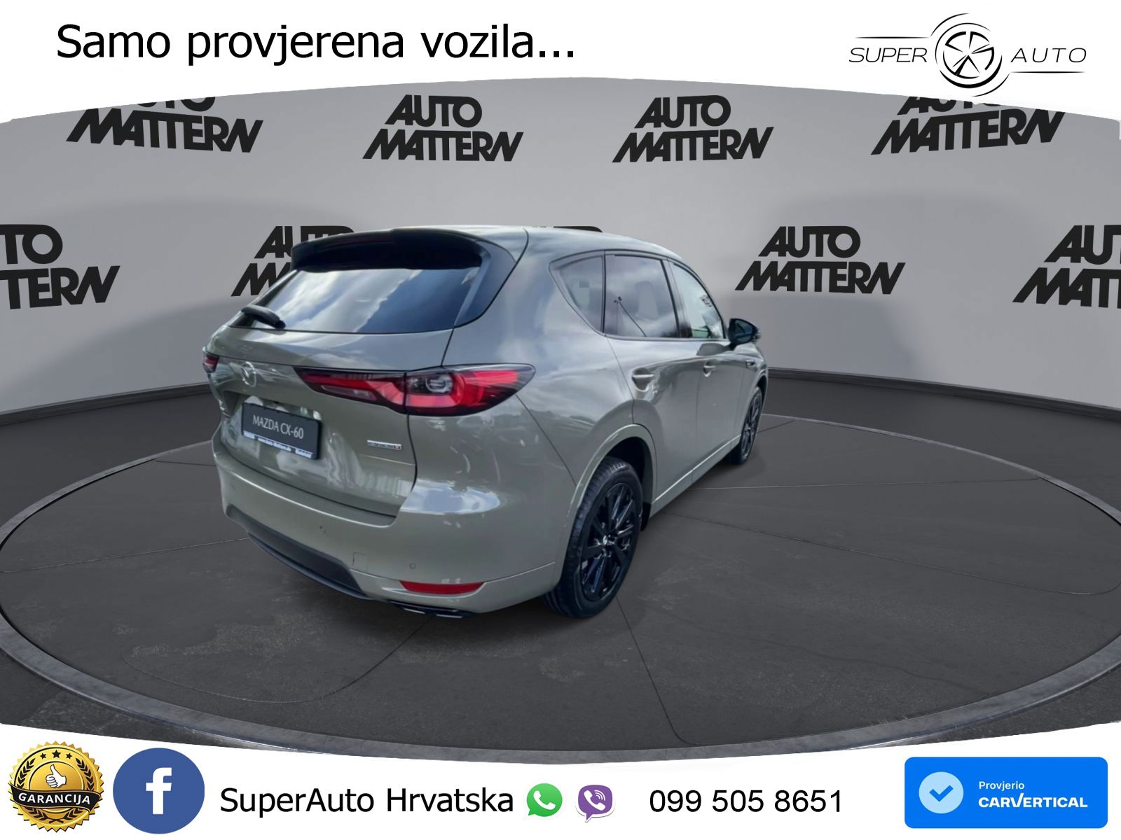 Mazda CX-60 3.3 e-Skyactiv D (254 KS) AWD Automatic LED+GR SJED+ACC