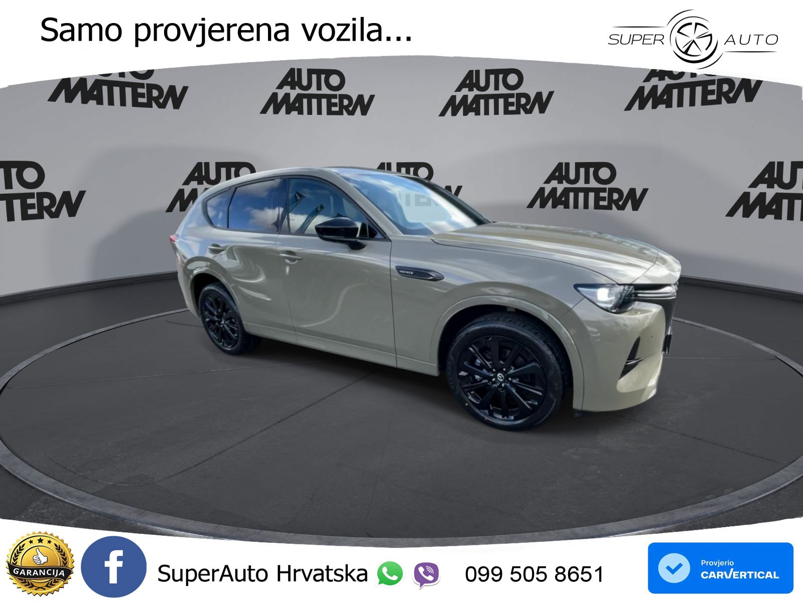 Mazda CX-60 3.3 e-Skyactiv D (254 KS) AWD Automatic LED+GR SJED+ACC