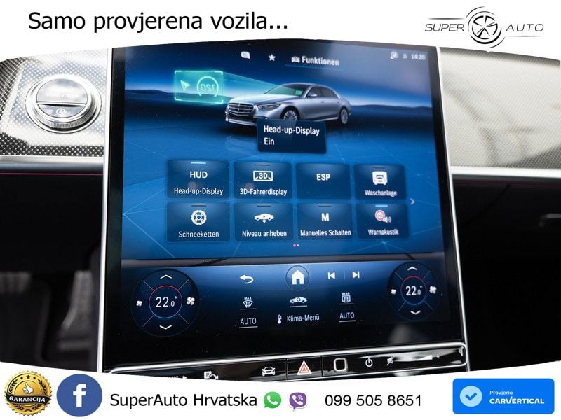 Mercedes S 500 (449 KS) EQ Boost 4MATIC 9G-TRONIC AMG ACC+HEAD+4xGR SJED+360+PANO