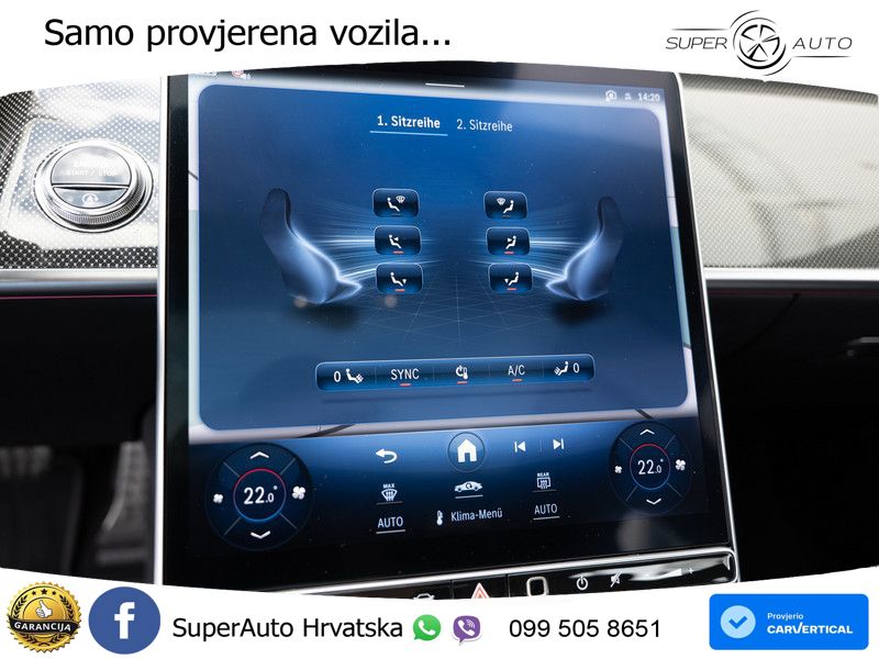 Mercedes S 500 (449 KS) EQ Boost 4MATIC 9G-TRONIC AMG ACC+HEAD+4xGR SJED+360+PANO