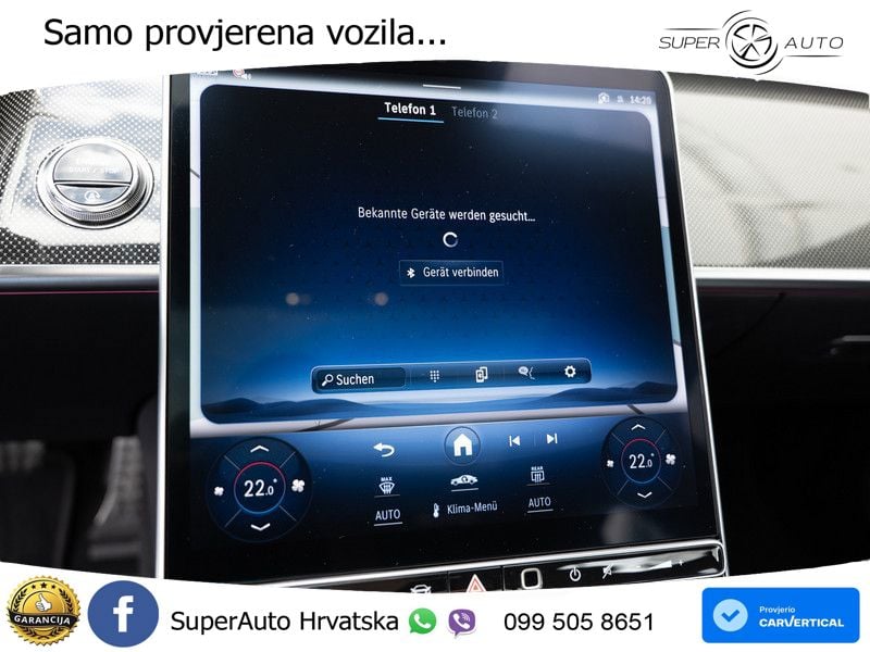 Mercedes S 500 (449 KS) EQ Boost 4MATIC 9G-TRONIC AMG ACC+HEAD+4xGR SJED+360+PANO
